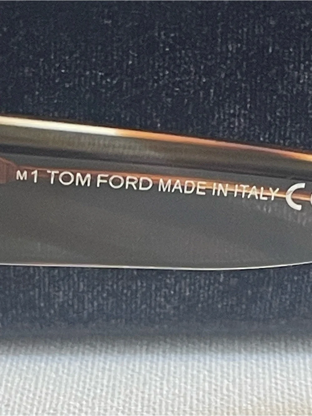 NIB TOM FORD ATHENA TF 1190 53E CAT EYE STRIPED TORTOISESHELL LUXURY SUNGLASSES